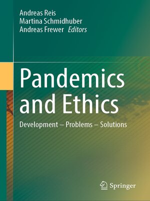 cover image of Pandemics and Ethics